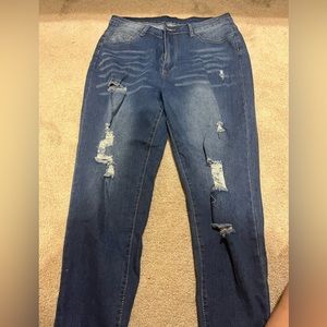 Shein jeans size extra large